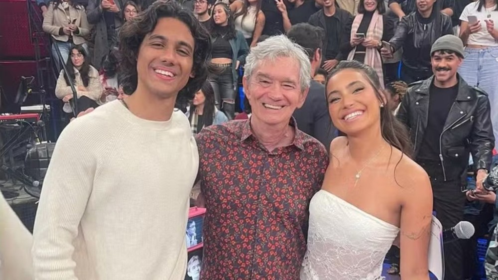 Vanessa Lopes grava primeiro programa de TV com Lucas Mamede: ‘Dia dos namorados’