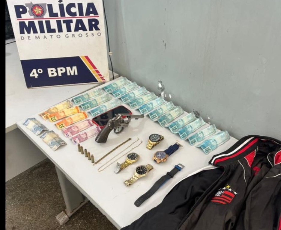Polícia Militar apreende em flagrante adolescentes suspeitos por roubo em Várzea Grande