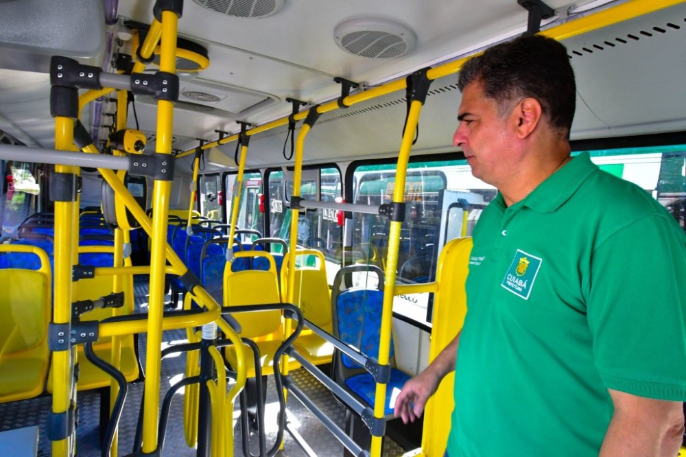 Sugestão de Pauta: Prefeito de Cuiabá entregará mais 22 ônibus e três vans do Programa Buscar nesta sexta-feira (7), às 8h30