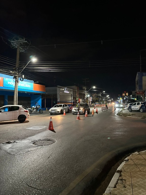 Fiscalização de trânsito resulta na prisão de 11 motoristas em Cuiabá