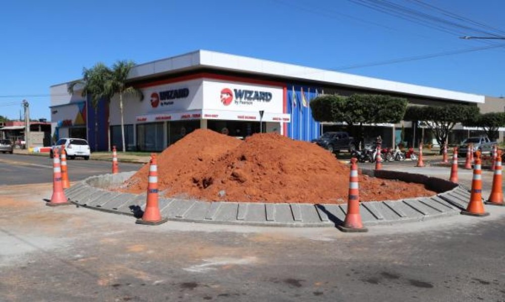 Encontro da Santa Maria com a Brescansin ganha rotatória