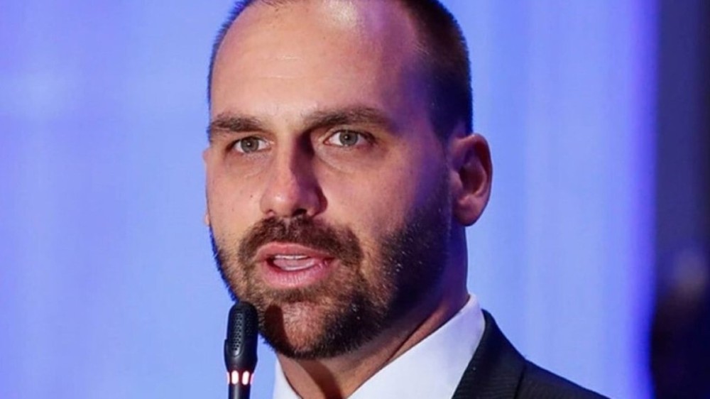 Eduardo Bolsonaro será candidato ao Senado por SP, diz Valdemar Costa Neto
