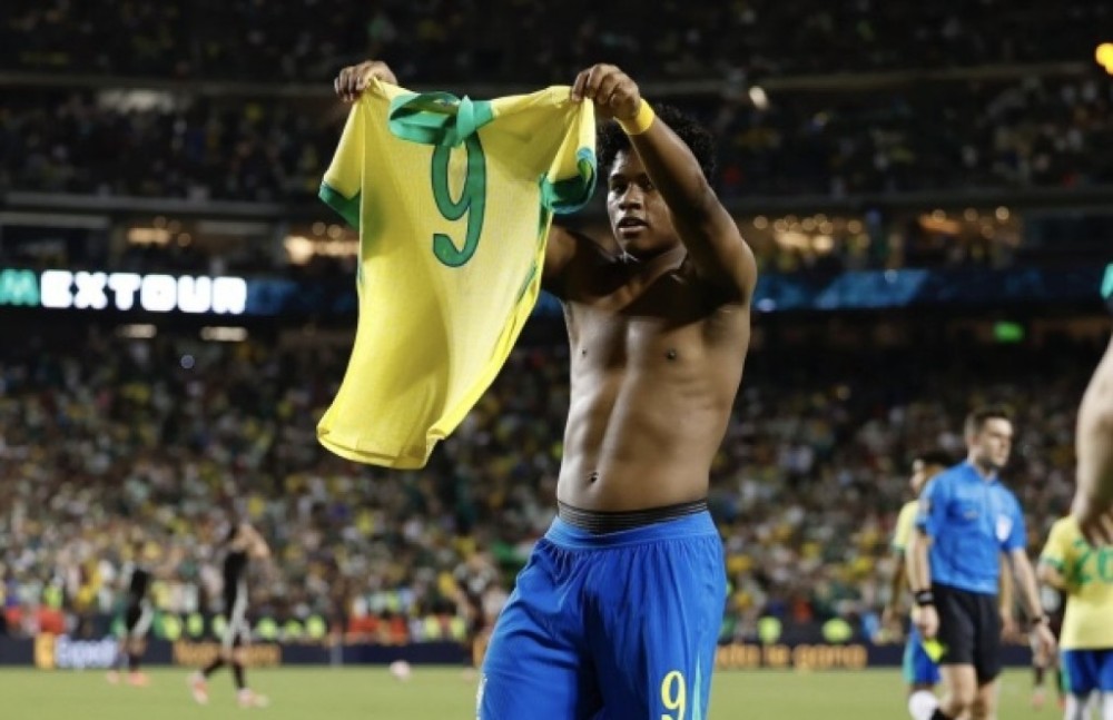 Brasil vence amistoso contra o México com gol de Endrick