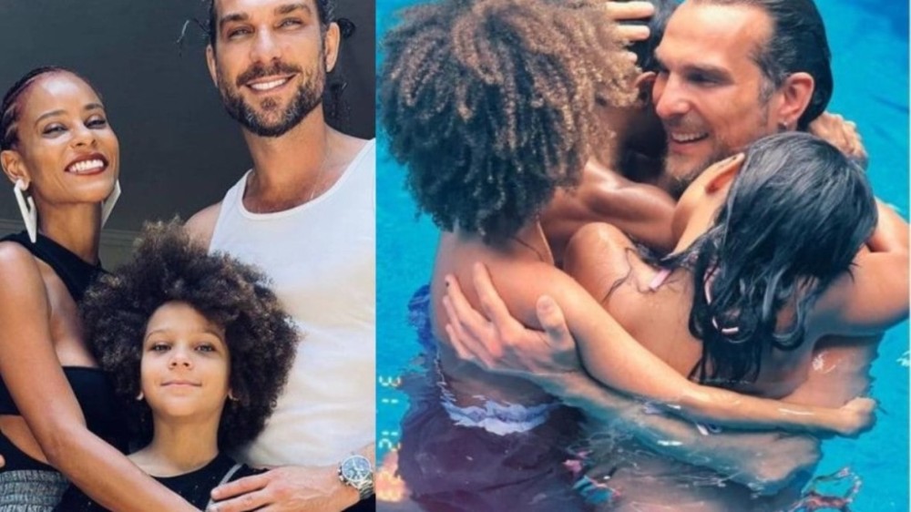 Aline Wirley e Igor Rickli mostram filhos e celebram fim de processo de adoção