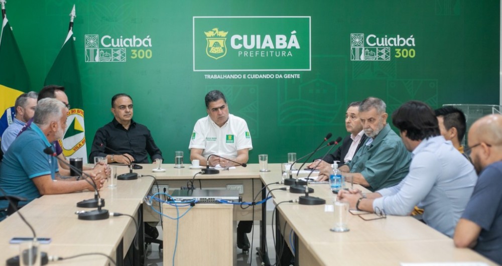 Prefeito recebe setor da tecnologia e discute incentivos para revitalizar e modernizar Centro Histórico de Cuiabá 