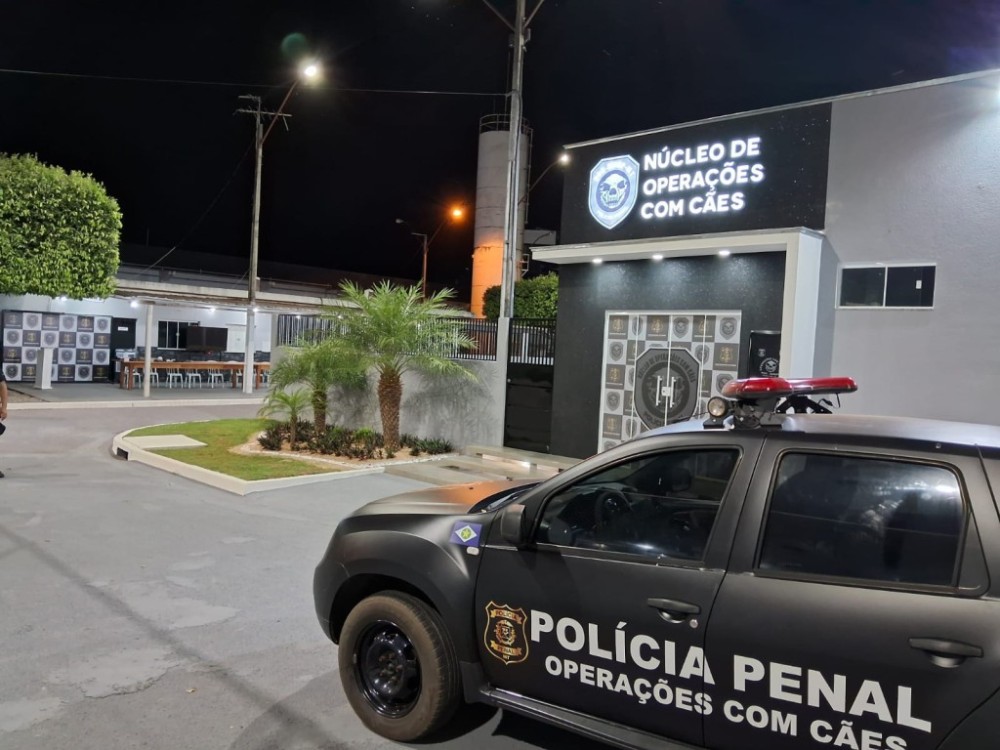 Sesp inaugura núcleo de operações para treinamento de cães em penitenciária de Sinop