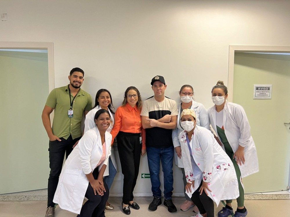 Após 67 dias internado no HMC, 2º melhor atirador esportivo do Brasil recebe alta e emociona equipe médica