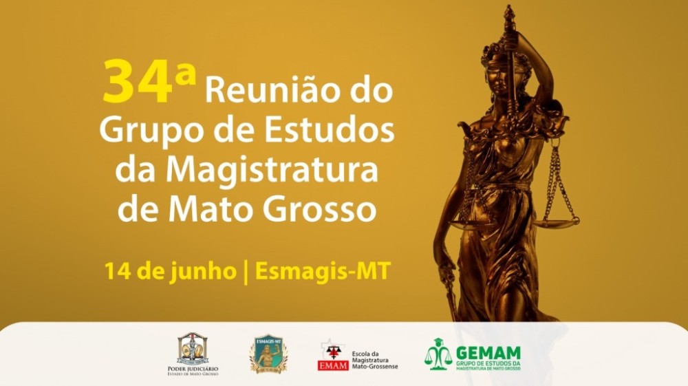 Grupo de Estudos da Magistratura realiza 34ª Reunião nesta sexta-feira