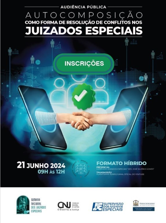 Autocomposição como forma de resolução de conflitos é tema de audiência pública dia 21