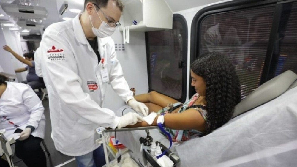 Parque da Cidade recebe campanha de doação de sangue nesta sexta