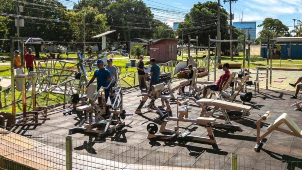 Academia ao ar livre será inaugurada no Parque da Cidade