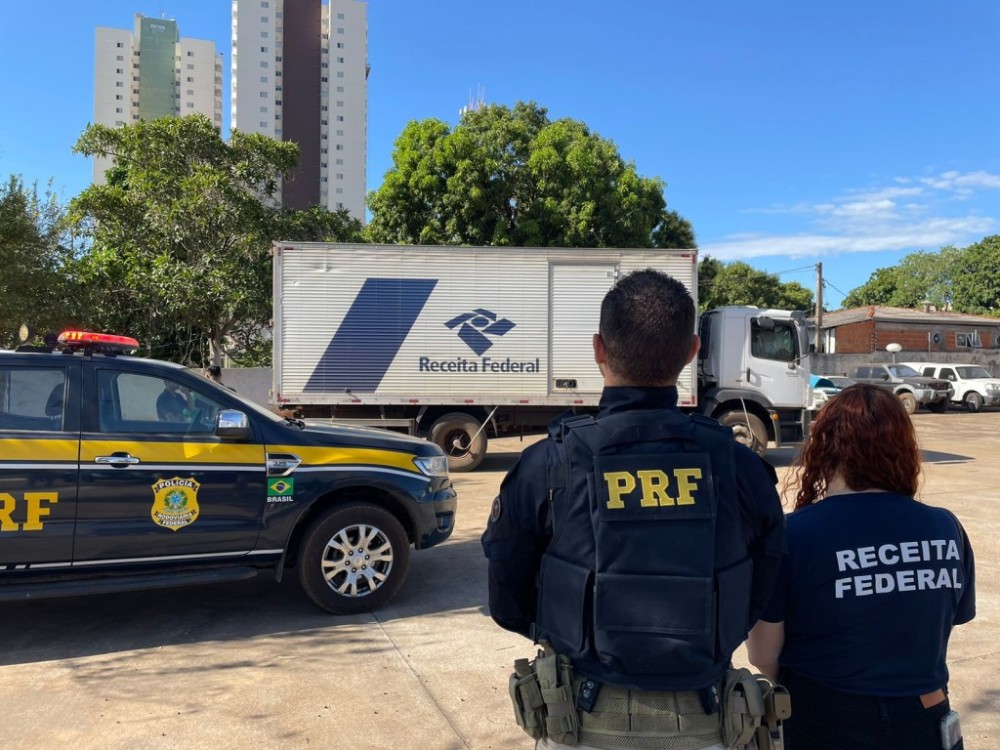 Polícia Rodoviária Federal participa de incineração de ilícitos em Mato Grosso