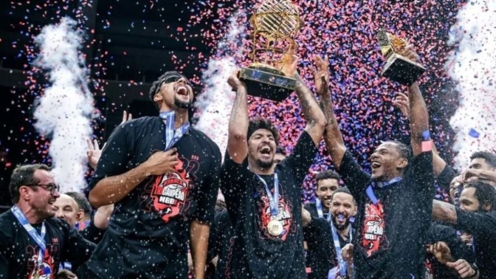 Após turbulências na temporada, Franca é tricampeão consecutivo na NBB