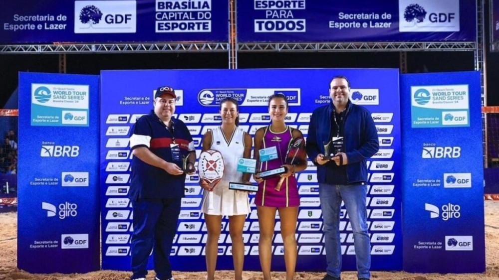 Beach tennis: Brasília tem finais emocionantes em um dos principais torneios do mundo