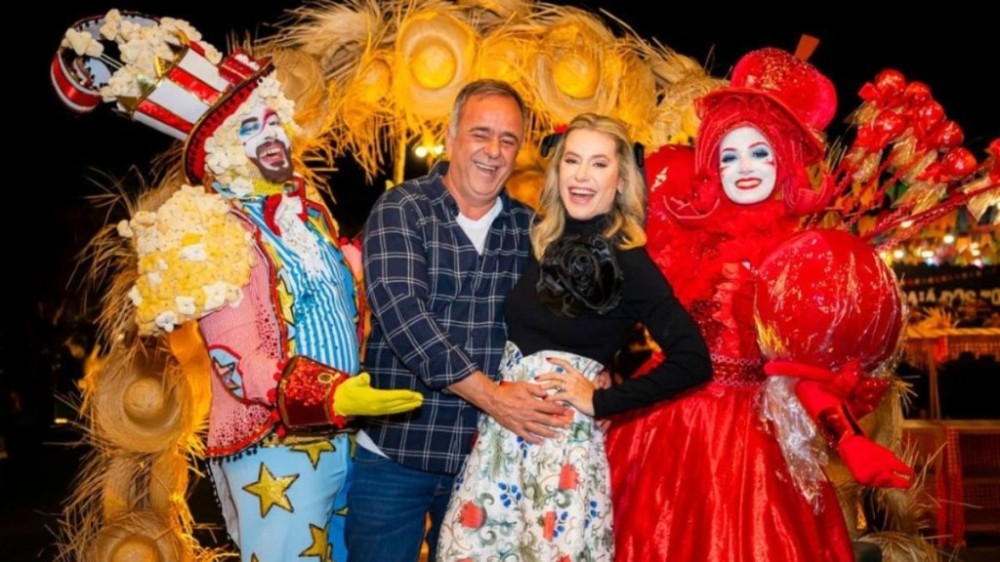 Flávia e Eduardo Toledo organizam mais uma edição de típico arraiá