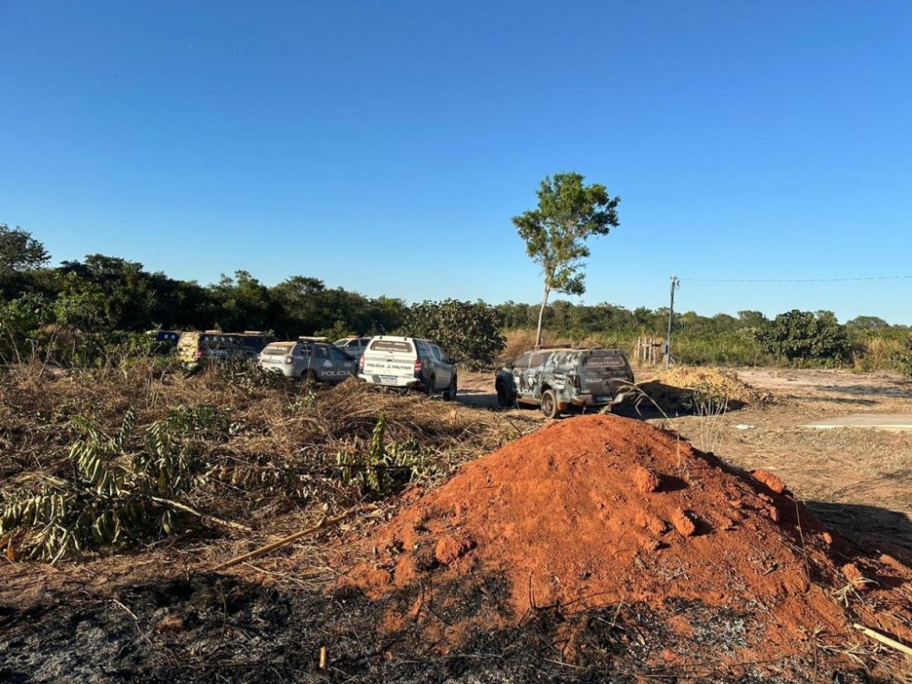 Três homens são presos suspeitos de invasão a propriedade rural em Diamantino