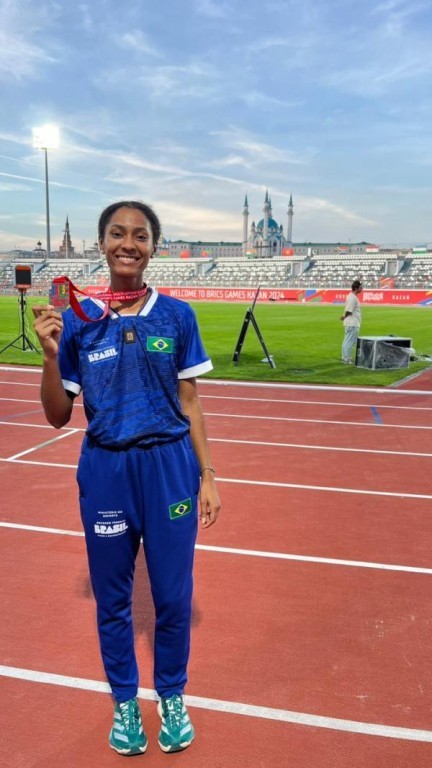 Isabelle Almeida conquista bronze no Brics Sports Games na Rússia