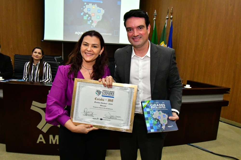 Prêmio Band Cidades Excelentes: Cuiabá recebe três prêmios pelas ações na educação, infraestrutura e sustentabilidade