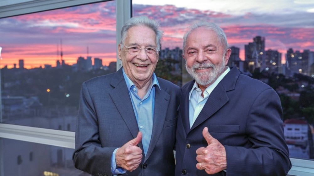 Lula encontra FHC e Noam Chomsky em SP