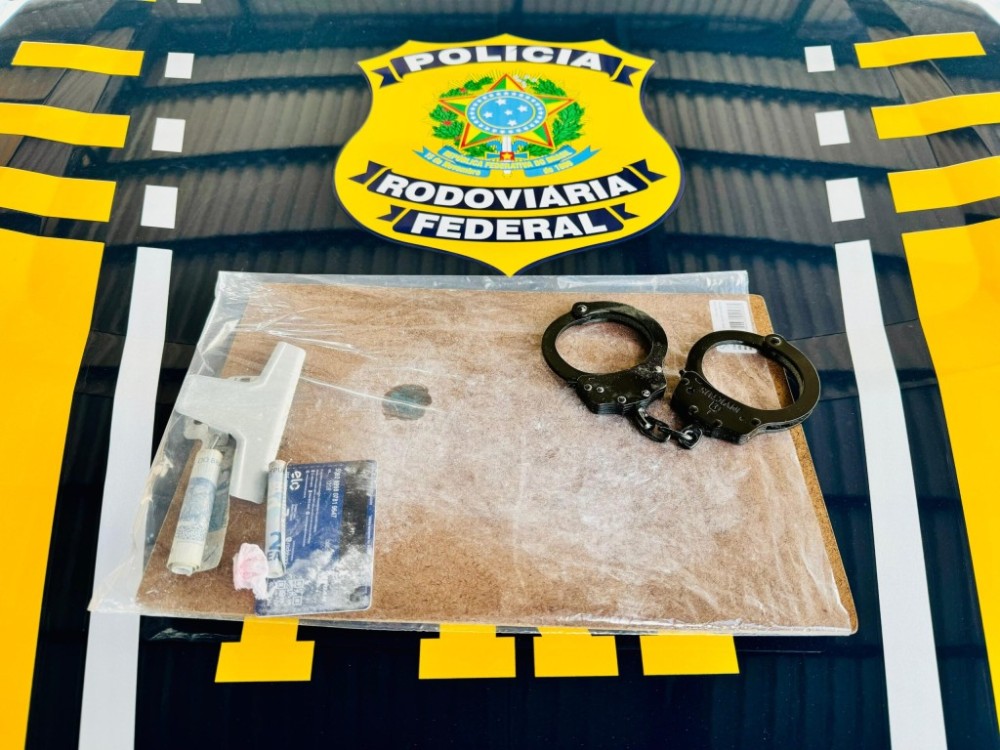 Motorista é preso na BR-174 por conduzir sob efeito de cocaína