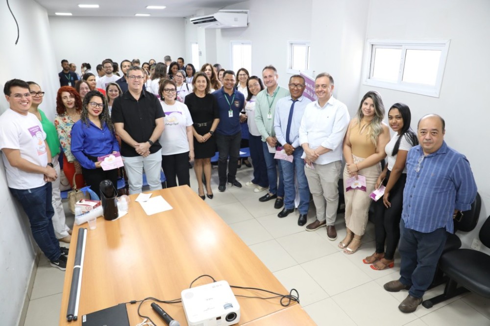 Parceria do TJ e SMS leva conscientização e conhecimento a servidores da saúde sobre ações do projeto 