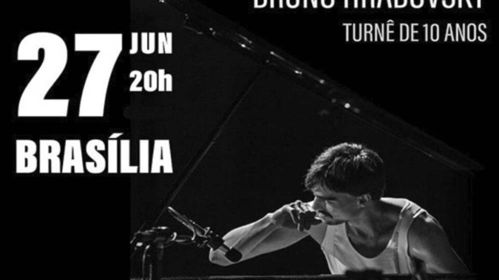 Bruno Hrabovsky comemora dez anos de Rock ao Piano no CTJ Hall