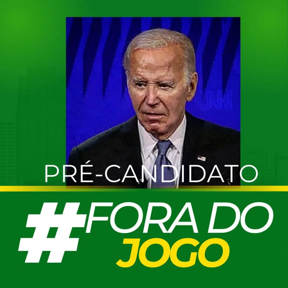 Fora do jogo Biden desiste de candidatura a presidência do EUA
