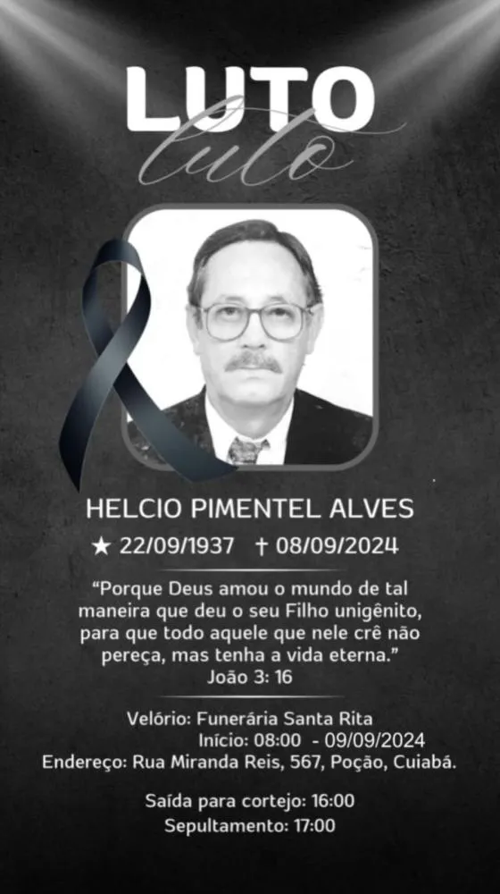 Nota de Falecimento