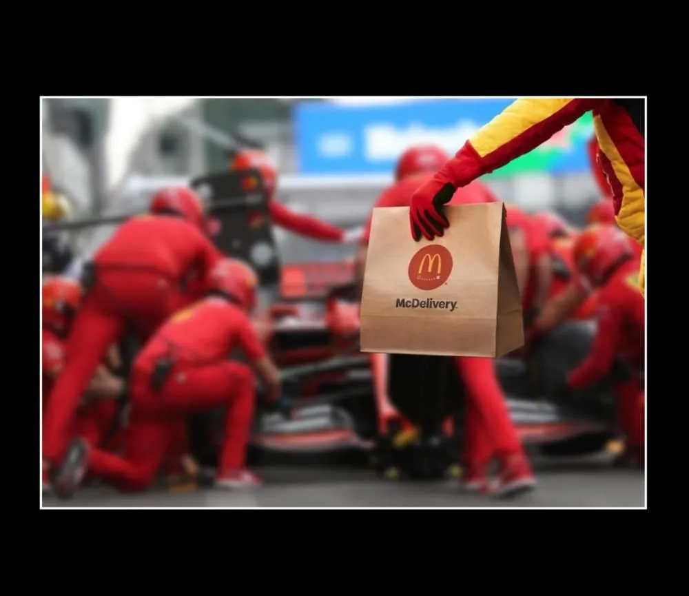 O Méqui vai te levar para uma experiência única na Formula 1®