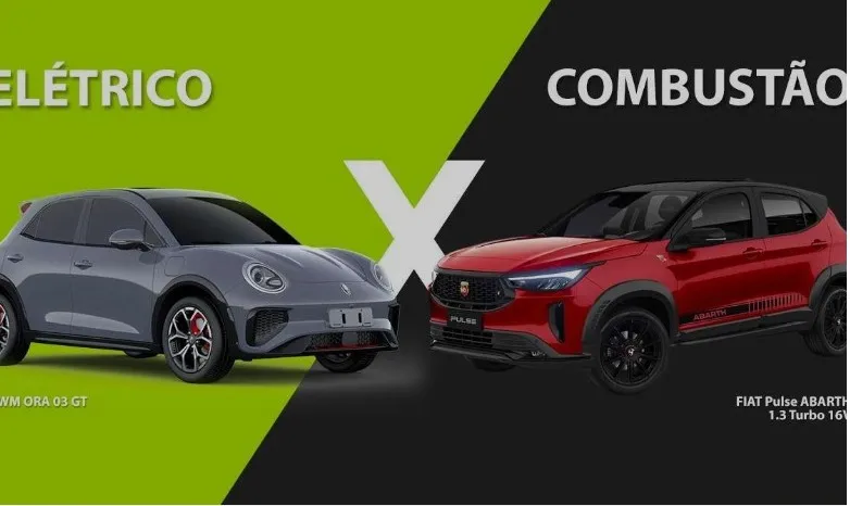 CARRO ELETRICO VS A COMBUSTÃO