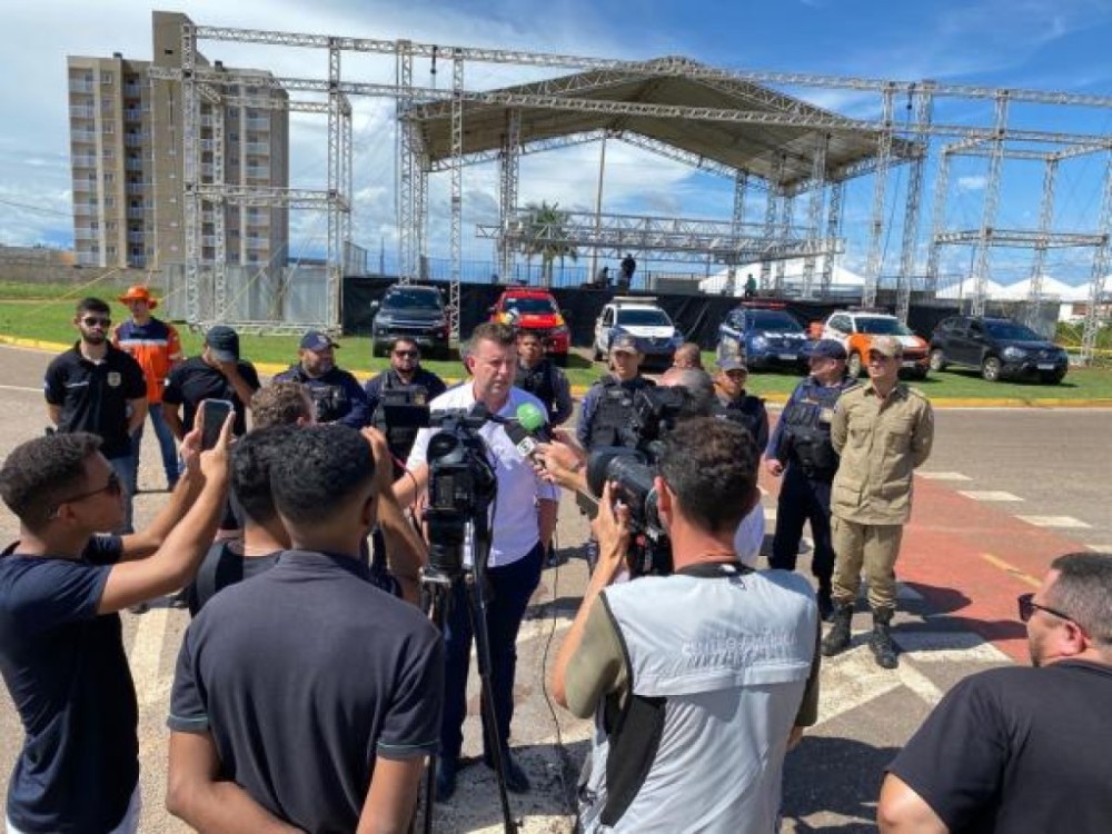 Réveillon em Sorriso contará com segurança reforçada e mega show de Léo Magalhães