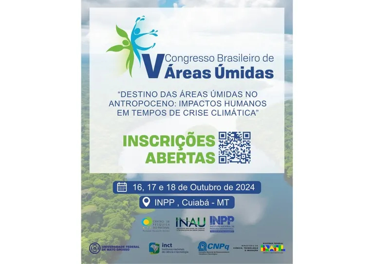 V Congresso Brasileiro de Áreas Úmidas reunirá comunidade científica em Cuiabá