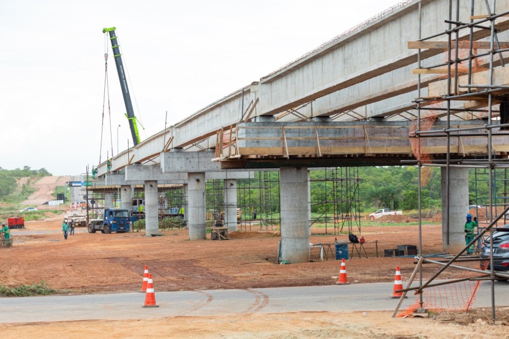 Obra do rodoanel segue com construção de ponte e dois viadutos