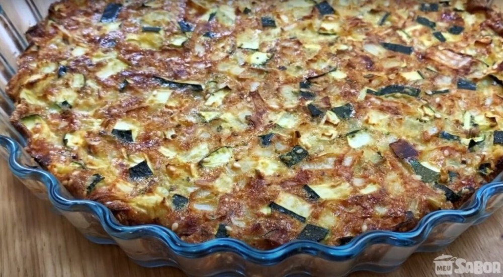 Dieta, modo ON! Quiche de abobrinha, essa receita e perfeita para substituir o jantar e saciar a fome, projeto verão 100%
