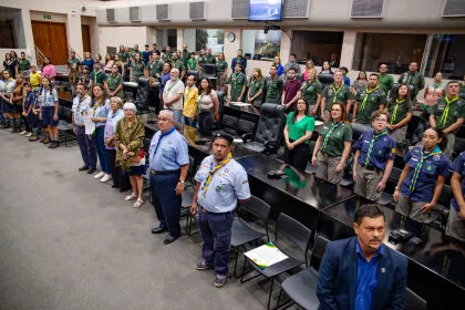 ALMT homenageia o centenário da União dos Escoteiros do Brasil (UEB) O deputado Júlio Campos (União), requerente da solenidade, destacou a importância do movimento escoteiro