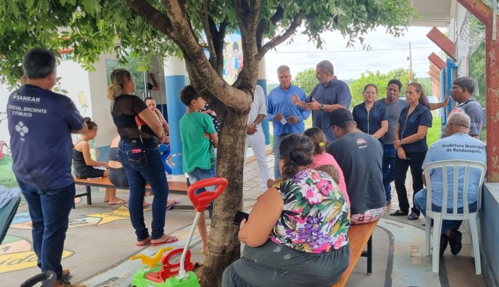 Sanear faz atendimento social no Residencial Altamirando