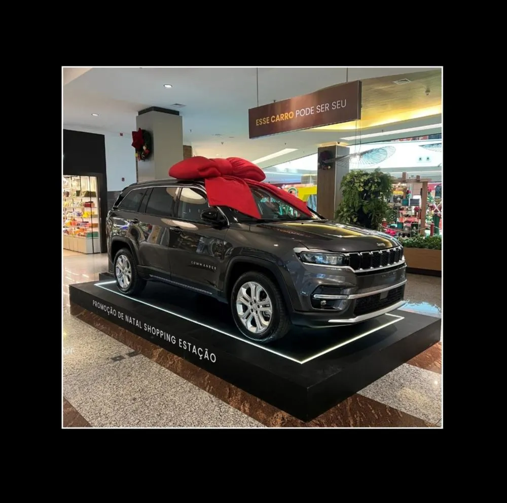 Shopping Estação Cuiabá sorteia um Jeep Commander + 1 ano de combustível grátis