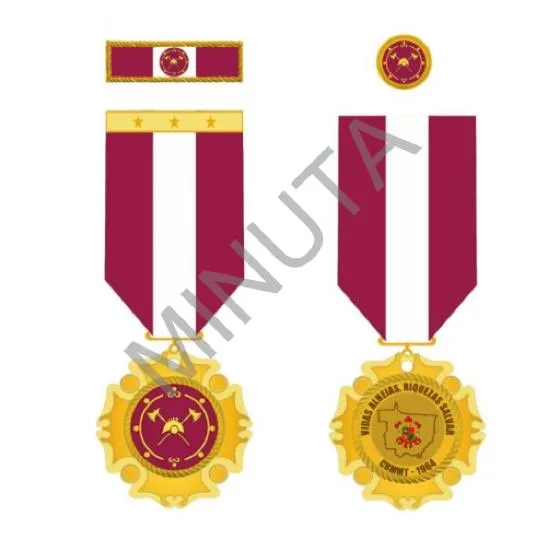 Governo de MT vai gastar R$ 473 mil com medalhas para militares Empresa contratada acumula R$ 820 mil em contratos para fornecer medalhas usadas com fins políticos
