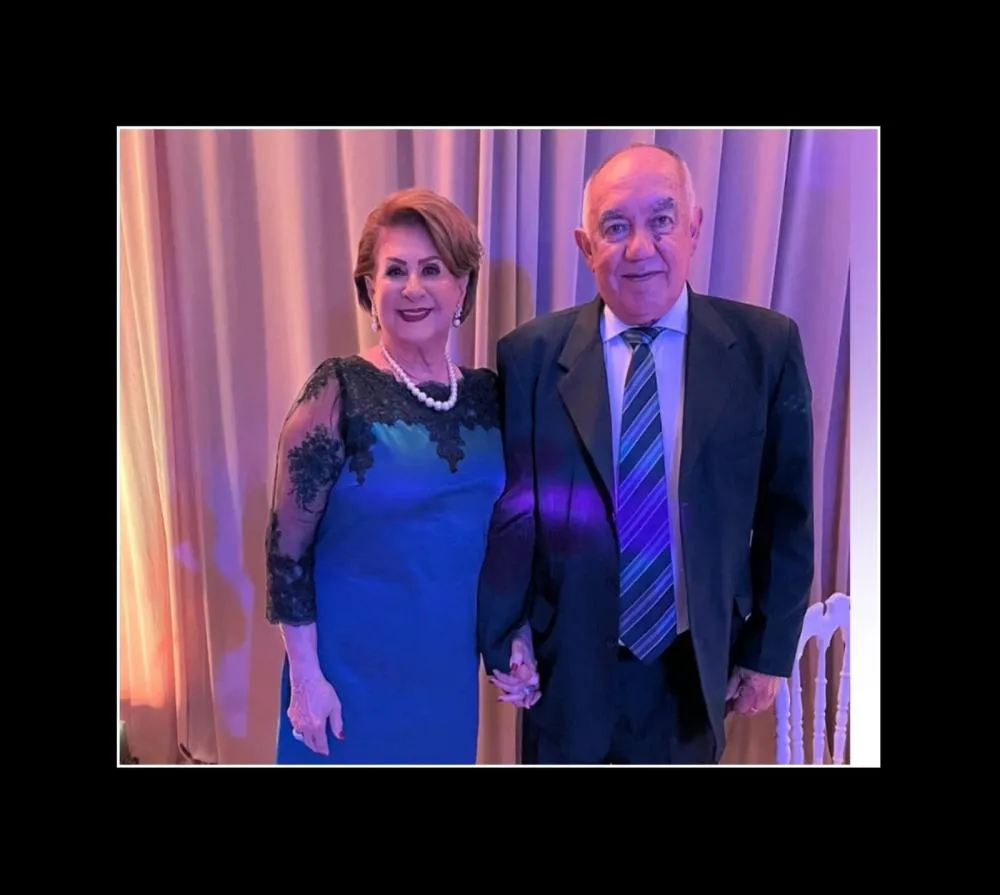 Bodas de Ouro do casal Marilza Caporossi e César Augusto!
