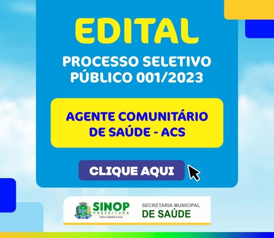 Confira os locais de provas do seletivo para Agentes Comunitários de Saúde neste domingo