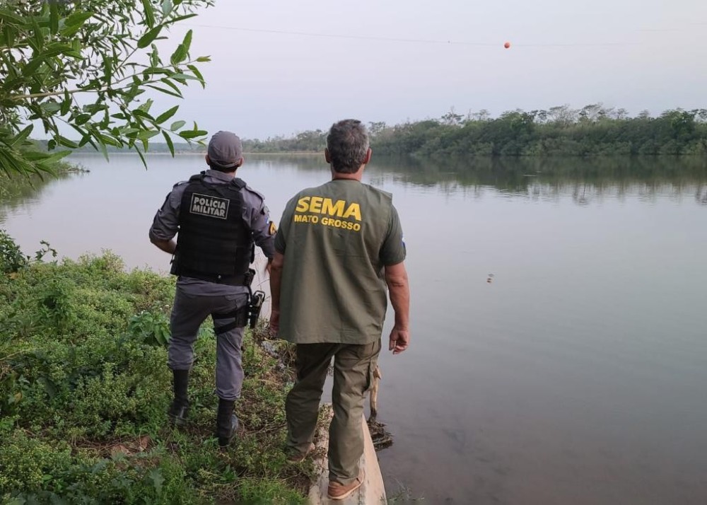 Sema apreende pescado ilegal em Santo Antônio de Leverger