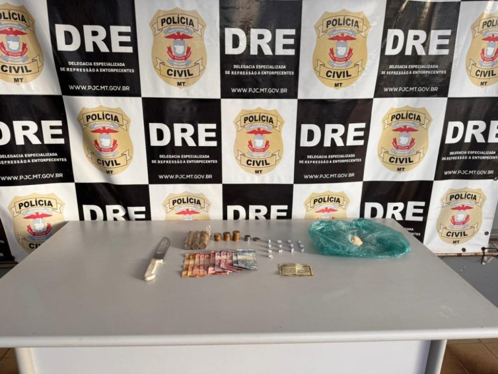 Polícia Civil fecha dois pontos de venda de drogas em ações de combate ao tráfico doméstico em VG