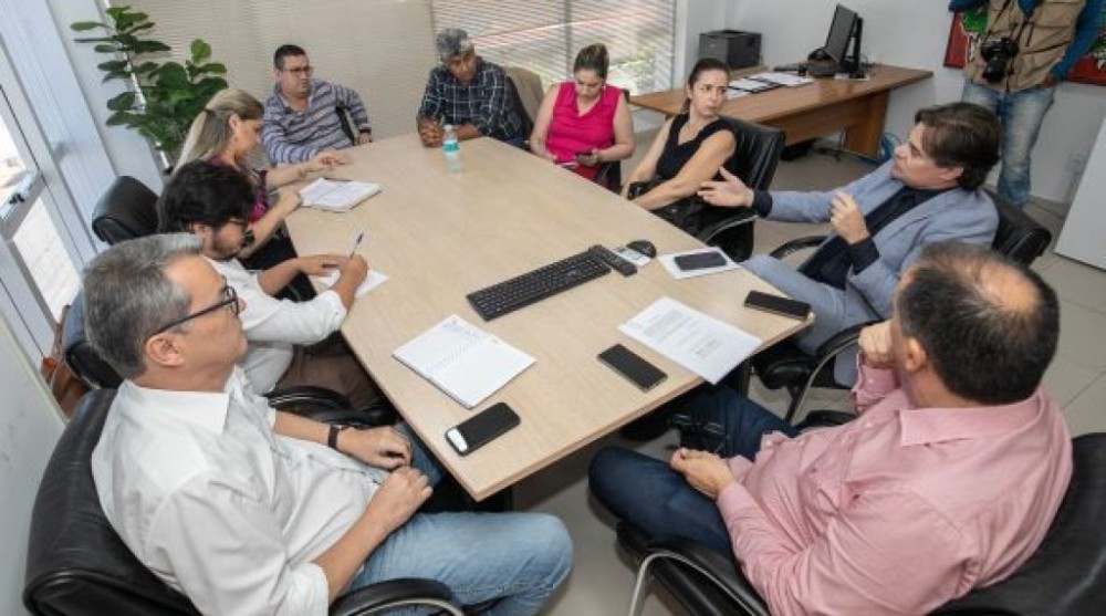 Técnicos do Ministério da Saúde realizam reunião com secretário de Saúde de Cuiabá e apresentam dados preliminares de diagnóstico