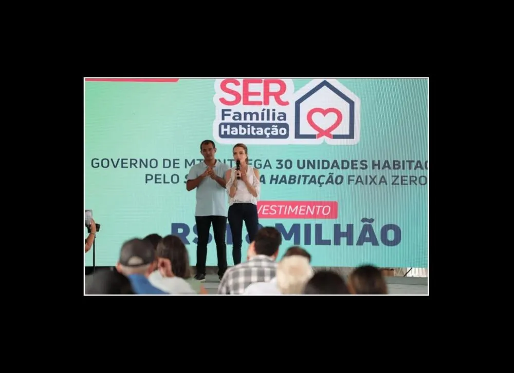 Primeira-dama de MT visita Ribeirão Cascalheira para entrega de casas do programa SER Família Habitação – Faixa Zero