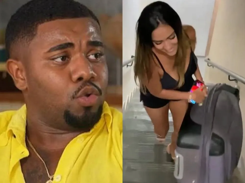 Após silêncio, ex de Davi Brito reage com indireta sobre fim do relacionamento Adriana Paula e Davi romperam logo após o ex-BBB anunciar que seria pai, mas a gestação não seguiu adiante