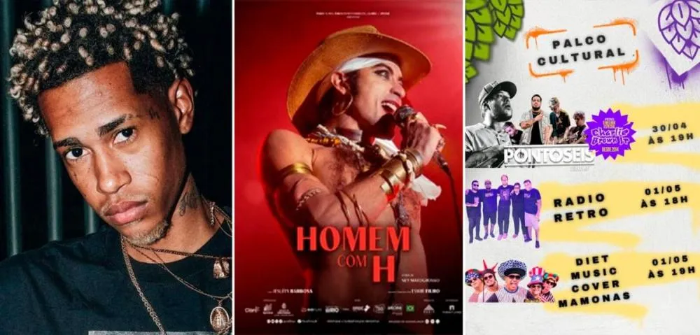 Shows, Ney no cinema e festival de cerveja agitam Cuiabá