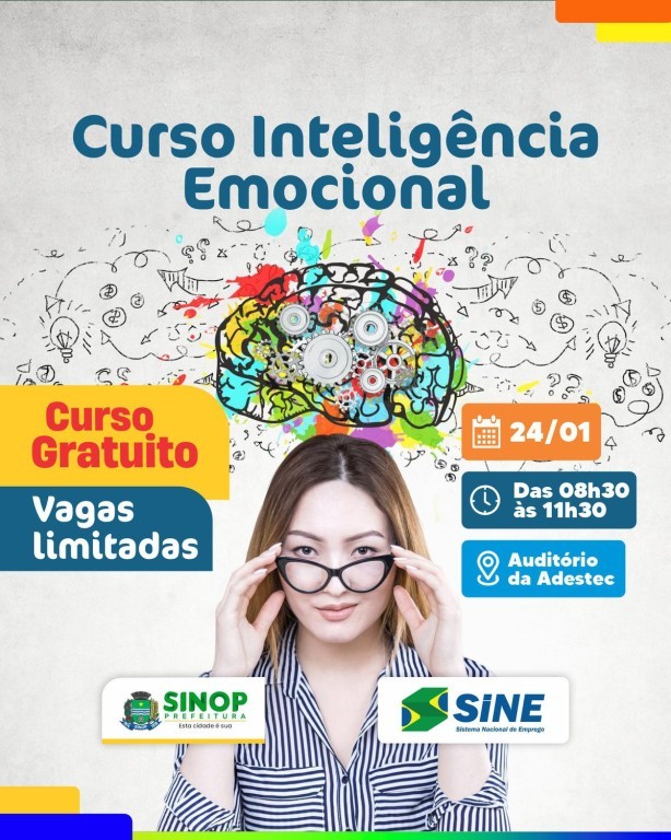 Workshop gratuito sobre inteligência emocional será nesta quarta-feira (24)