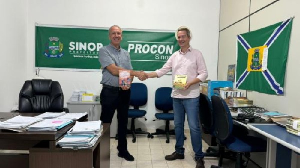 Diretor executivo do Procon Sorriso faz visita técnica ao Procon de Sinop