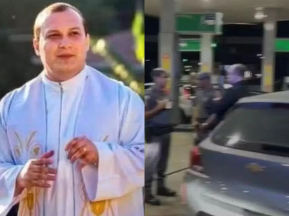 Padre bêbado acaba detido após confusão em posto de gasolina no interior de São Paulo O religioso apresentava sinais evidentes de embriaguez, quebrou garrafas, ameaçou e ofendeu funcionários