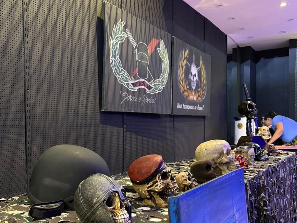 Exposição sobre os 36 anos de história do Bope é aberta ao público em Cuiabá